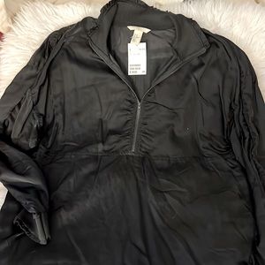 H&M size 12 fabric jacket with zipper pull over